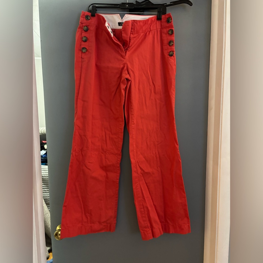 Loft Coral Trousers